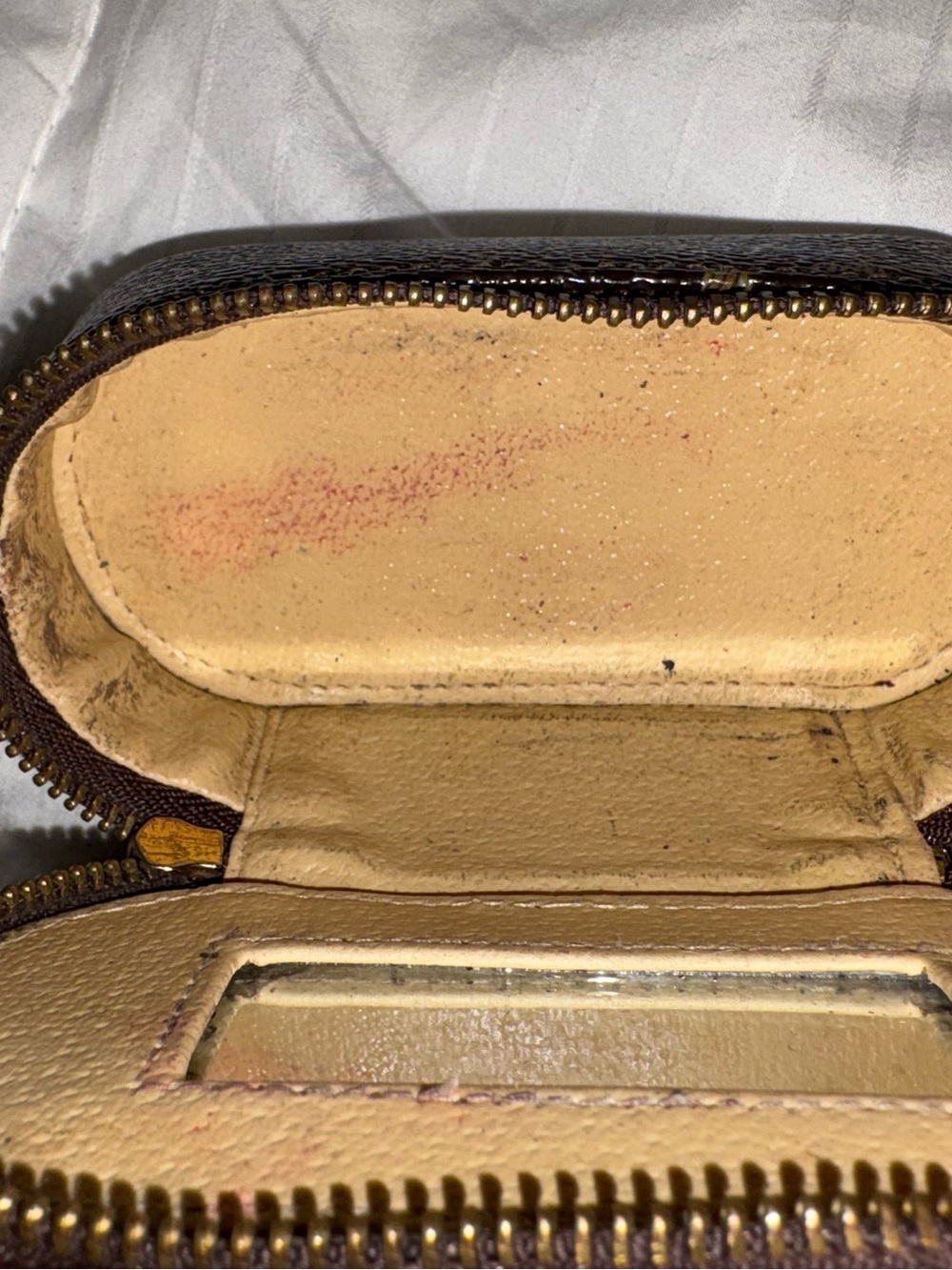 Louis Vuitton Brown Monogram Mini Zip Pouch - Picture 7 of 12